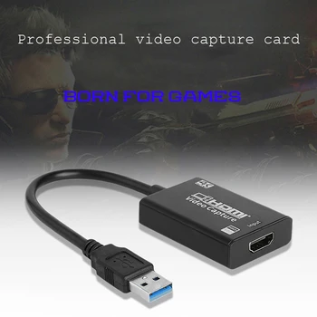 USB 3.0, HDMI Capture Card 4K HDMI Acquisition Card Mini Video Hvatač Record Box za pisanje