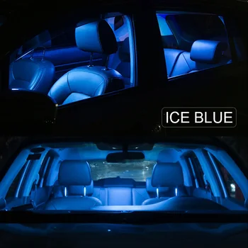 17шт Canbus led žarulje unutrašnjost čitanje kupola karta svjetla set za VW pribor za Multivan MK6 T6 (2016+)