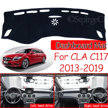Za Mercedes-Benz CLA C117 2013~2019 protuklizni tepih poklopac ploču štitnik za sunce Dashmat pribor CLA180 200 220 250 AMG CLA200