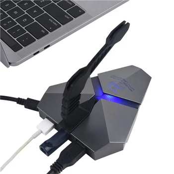 High Speed 3-Port USB HUB 2.0 Mouse Bungee Splitter 480Mbps Data Gaming HUB TF Card Reader Stezaljke za samsung galaxy s9