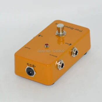 Guitar True-Bypass Looper Effect Pedal &Guitar Effect Pedal Looper Switcher true bypass guitar pedal Yellow Loop switch