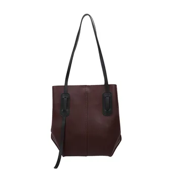 Ladies Hand Bags 2020 Fashion Solid Zipper Shoulder Bag Handbag All-match Messenger Bag Torbe, Ženske Marke