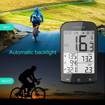 CYCLUS M1 GPS bicikl računalo bežični Biciklizam brzinomjer BLE 4.0 ANT+ vodootporni mjerač za pređeni put pribor za bicikle