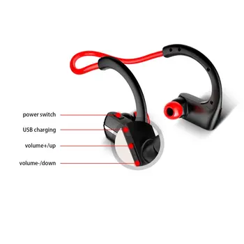 P9 bežične slušalice slušalice radi stereo slušalice, handsfree slušalica za telefon, PC Sweatproof In-ear Hifi Sports Bluetooth