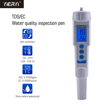 Yieryi Highquality EC Metar Digital Vode TDS Metar Filter automatski kalibracijski tester za mjerenje čistoće kvalitete vode