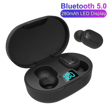 TWS bežične slušalice za Redmi Airdots slušalice LED Display Bluetooth V5. 0 slušalice s mikrofonom za iPhone Huawei Samsung pk A6S