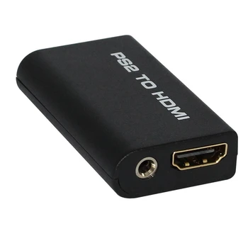 HDV-G300 PS2 to HDMI 480i/480p/576i o Video Converter Adapter with 3.5 mm o Output