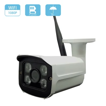 HD 1080P 2MP WiFi IP Camera Wireless Onvif CCTV Kamera Home Security Nadzor Micro SD Card Slot Outdoor Waterproof Camera