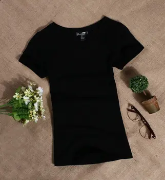 MRMT 2020 Ženska majica za žene s kratkim rukavima tanak jednobojnu jednostavan čist t Ženska majica za žene i Ženske majice