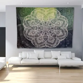 Nova indijska Mandala zidna tapiserija hipi home dekor Češka yoga mat stolnjak 200x140 cm hipi Mandala tapiserija