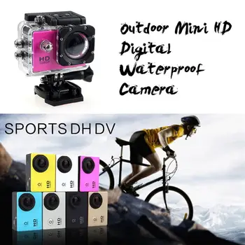 Vanjska mini Sportska akcija kamera Ultra 30M 1080P podvodni vodootporan kaciga kamere video zapisa Sport Cam