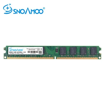 SNOAMOO 2GB DDR2 667/800MHz PC2-6400S Desktop PC Ovnova 240-Pin 1.8 V DIMM za Intel i AMD kompatibilne računalne memorije jamstvo