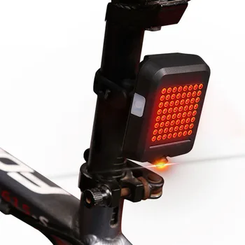 Sireck Bike Light Automatic Sensing Bicycle Cycling Tail Rear Safety Warning Light USB Charging Taillight Lamp Luz Bicicleta