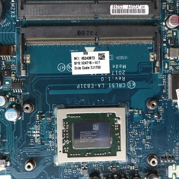 Za HP 15-BW 15Z-BW serije matična ploča laptopa CRL51 LA-E831P s procesorom A10-9620P 924718-601 924718-001 DDR4 testiran brzi brod