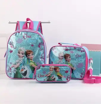 Disney New kids cartoon Elsa Anna schoolbag girls princess slatka ruksak sofia dječji vrtić torbe školske torbe