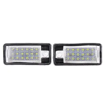 2 komada LED broj registarske pločice svjetlo lampe 8E0807430A 8E0807430B 8E0943021B 8E0943022B za Audi A4 S4 RS4 A3 S3 A6 C6 S6 RS6 A5