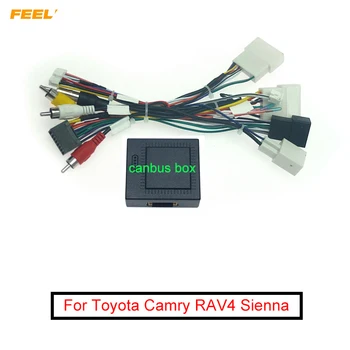 FEELDO Car Audio Android 16Pin ožičenje adapter kabel sa Canbus za Toyota Camry(2018+)/Avalon(2019+)/Sienna(18-20)/Corolla(2020