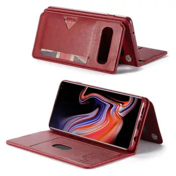 Za Samsung Galaxy S9 Plus S10 S10 Plus S10E luksuzna kožna stalak flip novčanik držač kartice torbica za telefon poklopac