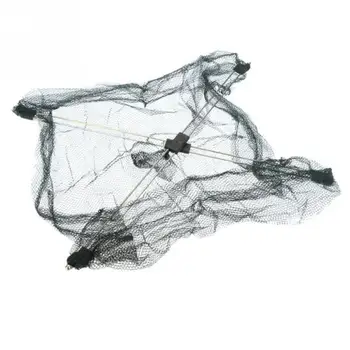 Prijenosni 60*60 cm sklopivi riblja mreža najlon mreža škampi, riba neto lijevanje neto riblja stanica vanjski riblja mreža