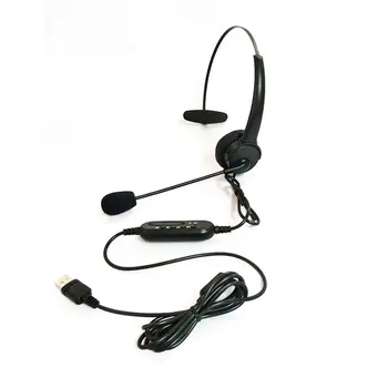 2020 topla USB slušalice sa mikrofonom okretni podesivi шумоподавляющий slušalica Pozivni Centar slušalice slušalice za PC laptop 32
