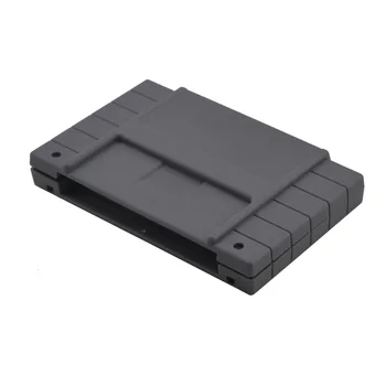 10шт za SNES, Nintendo super unlimited game card shell case cover (2 vijak od plemenitog čelika 3,8 mm) siva američka verzija
